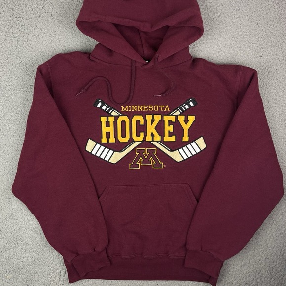 Russell Athletic Other - Vintage Minnesota Gophers Hockey Sweatshirt Russell Athletic Maroon Hoodie Small
